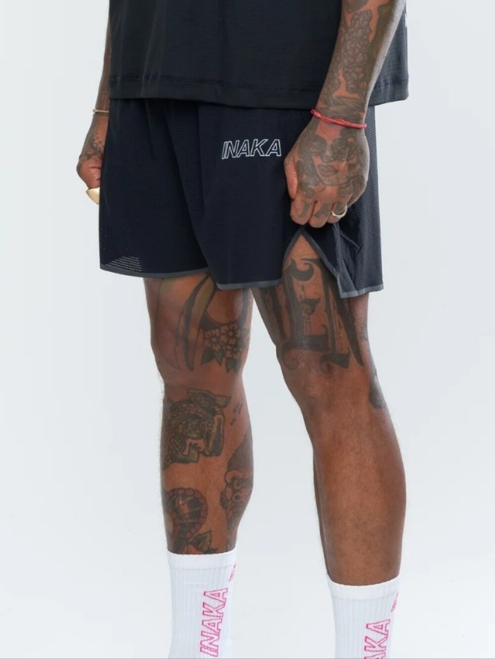 Inaka Power IRC TEAM AEROSTRIDE SHORT - BLACK Sz Small